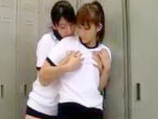 Japanese Schoolgirls in Tokyo getting Naughty in the Locker room with their Nipples and Pussies ready for XXX Porn.